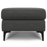 Ava - Versatile Mid Century Ottoman