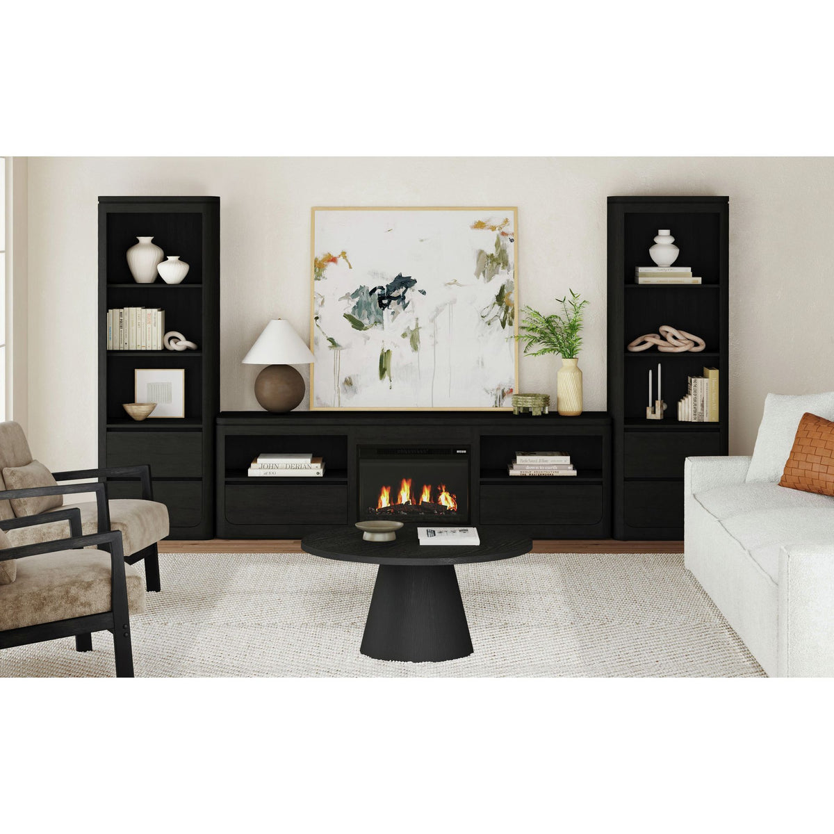 Rosalie - Entertainment Unit With 82" TV Console