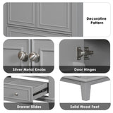 Modern Bathroom Vanity Base Only With Doors And Drawer
