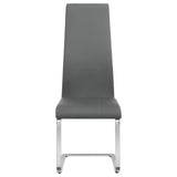 High Back Side Chairs Dining Chairs With Padded Upholstery (Set of 4)