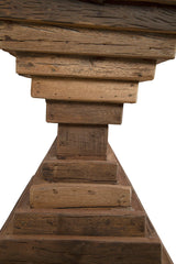 Stackers - Marble Console - Dark Brown