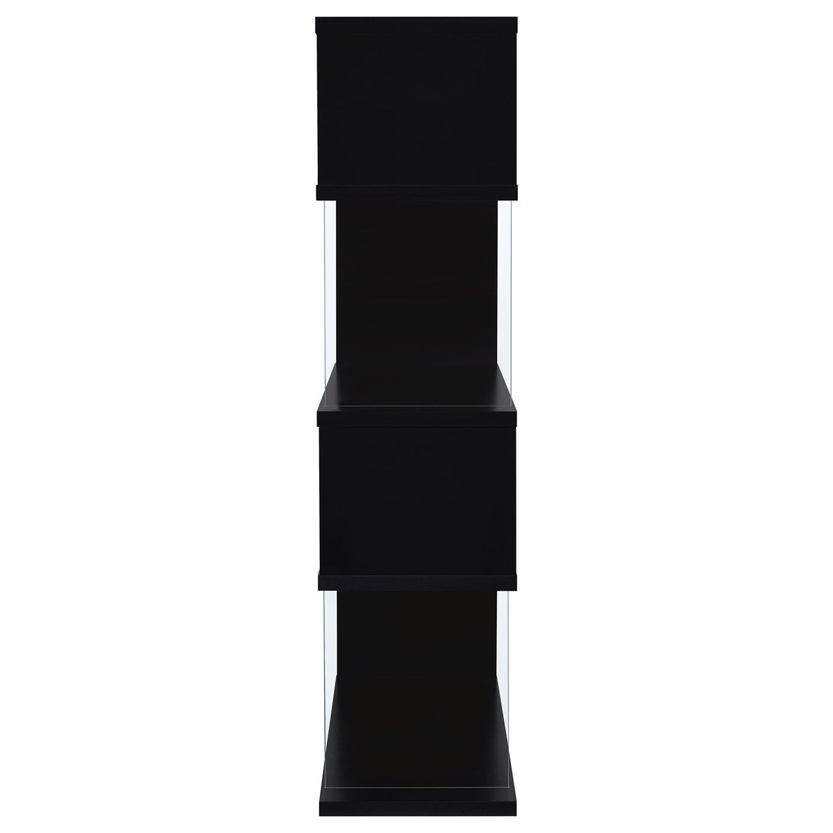 Elias - 4 Shelf Bookshelf With Zigzag Design