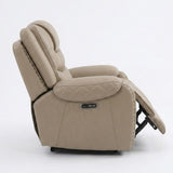 Power Motion Sofa Set With USB Ports And Adjustable Headrests