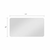 Bathroom Vanity Mirror, Wall-Mounted Mirror For Bathroom Anti-Fog, Waterproof