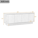 Farmhouse Matching Coffee Table & TV Console Set