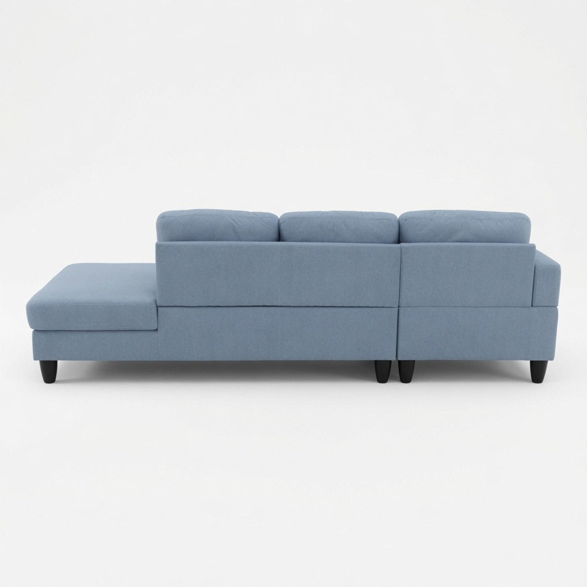L - Shaped Sectional Sofa With Chaise & Ottoman