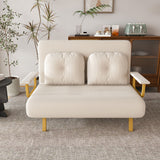 5 In 1 Convertible Sofa Bed For 2 With Adjustable Backrest