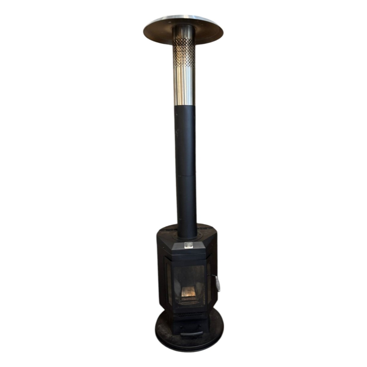 FlamePro 81”H Steel Patio Pellet Heater (ID G529874) - Outdoor Power Equipment available at Alpine Outlets in Denver