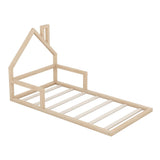 Floor Bed With House Shaped Headboard - Platform Beds available at Alpine Outlets in Denver