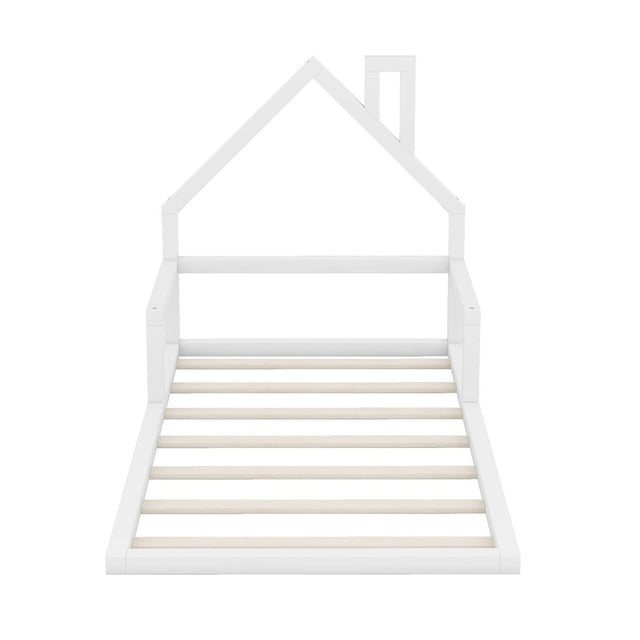 Floor Bed With House Shaped Headboard - Platform Beds available at Alpine Outlets in Denver
