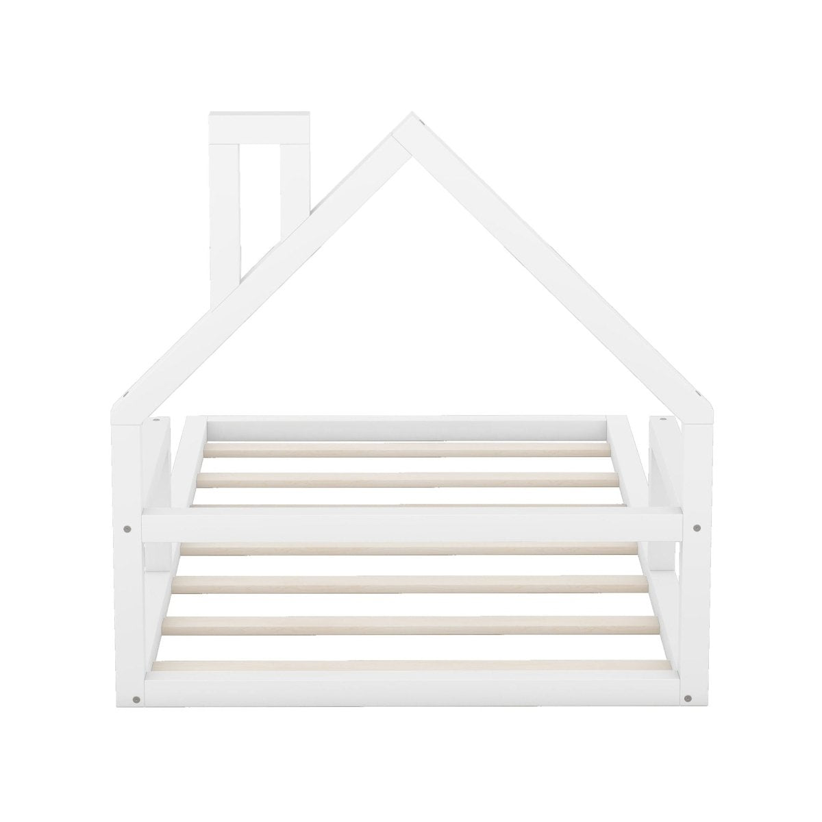 Floor Bed With House Shaped Headboard - Platform Beds available at Alpine Outlets in Denver