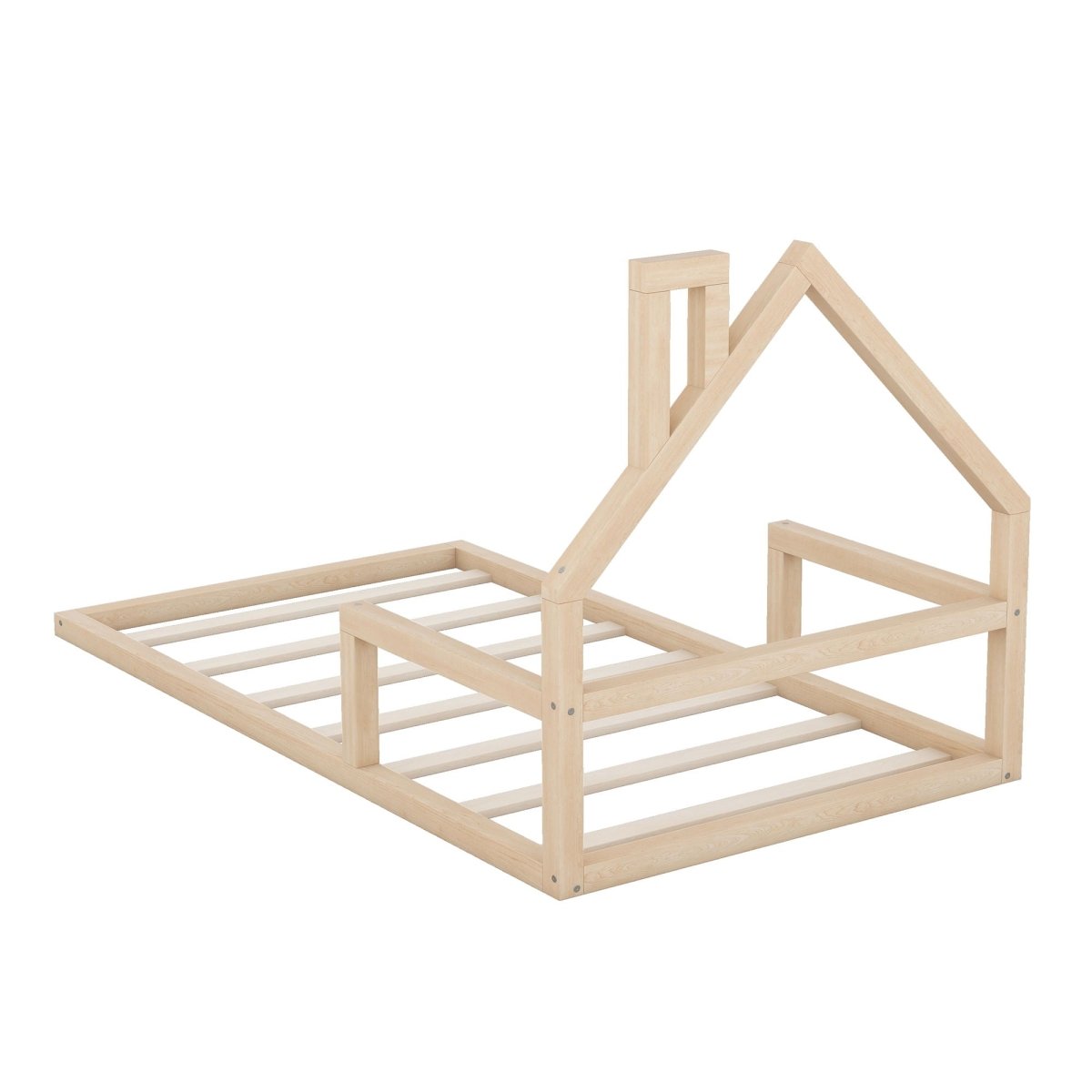 Floor Bed With House Shaped Headboard - Platform Beds available at Alpine Outlets in Denver