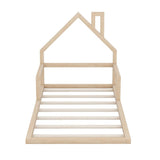 Floor Bed With House Shaped Headboard - Platform Beds available at Alpine Outlets in Denver