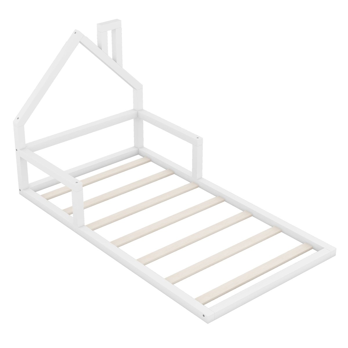 Floor Bed With House Shaped Headboard - Platform Beds available at Alpine Outlets in Denver