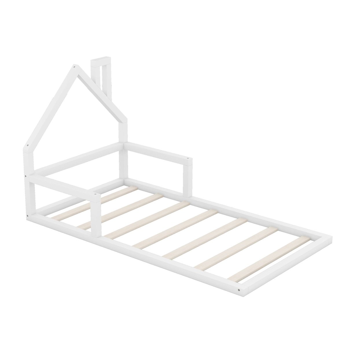 Floor Bed With House Shaped Headboard - Platform Beds available at Alpine Outlets in Denver