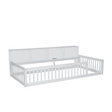 Floor Bed With Storage Cabinets And USB Ports - Storage Beds available at Alpine Outlets in Denver