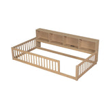 Floor Bed With Storage Cabinets And USB Ports - Storage Beds available at Alpine Outlets in Denver