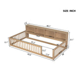 Floor Bed With Storage Cabinets And USB Ports - Storage Beds available at Alpine Outlets in Denver