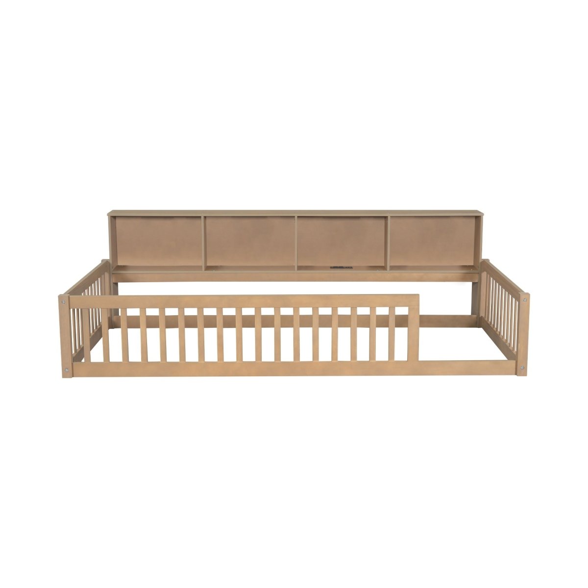 Floor Bed With Storage Cabinets And USB Ports - Storage Beds available at Alpine Outlets in Denver