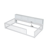 Floor Bed With Storage Cabinets And USB Ports - Storage Beds available at Alpine Outlets in Denver