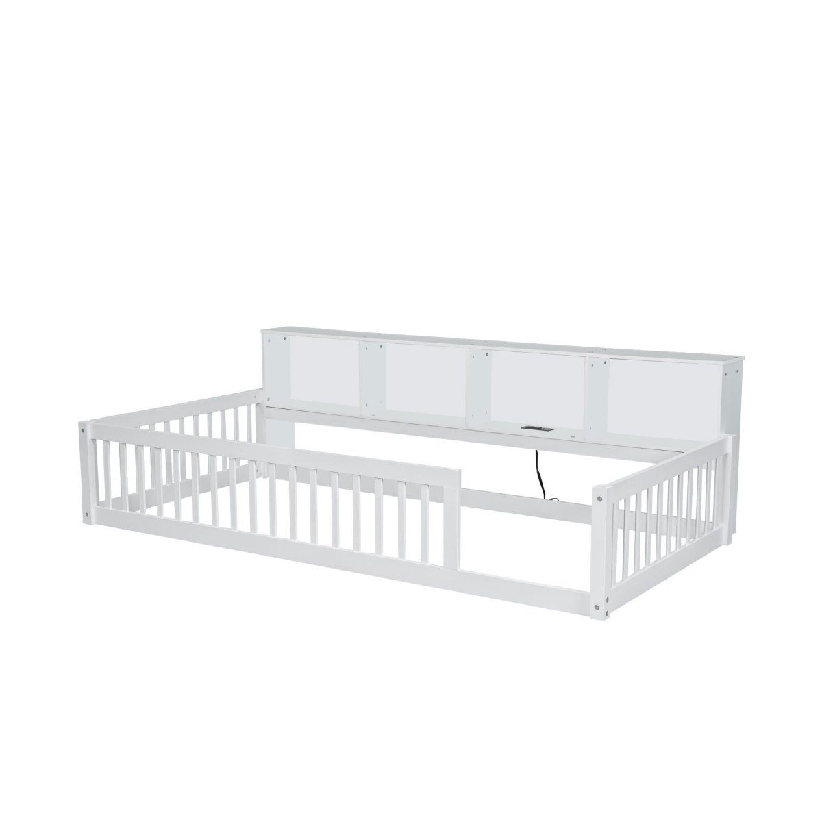 Floor Bed With Storage Cabinets And USB Ports - Storage Beds available at Alpine Outlets in Denver