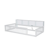 Floor Bed With Storage Cabinets And USB Ports - Storage Beds available at Alpine Outlets in Denver