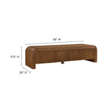 Fluted TV Stand with Storage 68 Inch - TV Stands available at Alpine Outlets in Denver