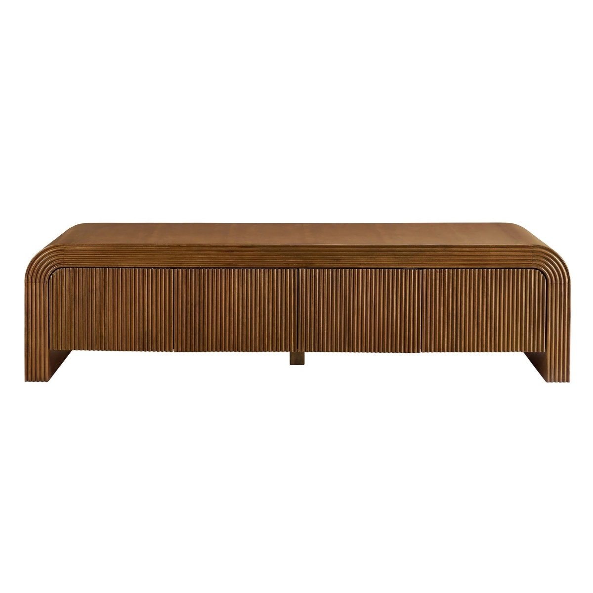Fluted TV Stand with Storage 68 Inch - TV Stands available at Alpine Outlets in Denver