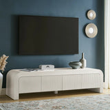 Fluted TV Stand with Storage 68 Inch - TV Stands available at Alpine Outlets in Denver