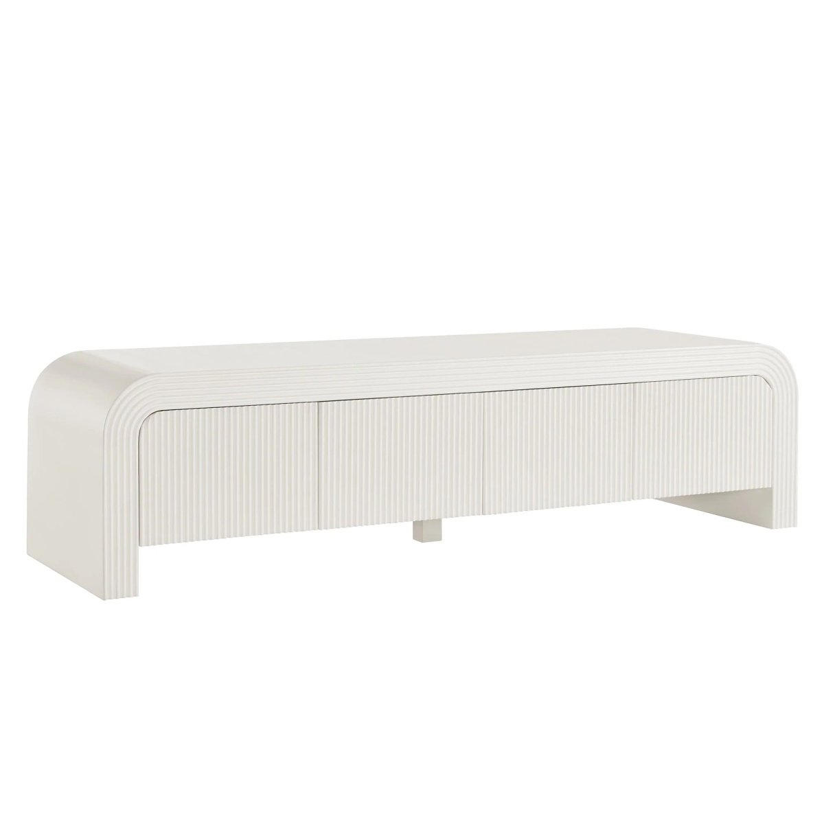 Fluted TV Stand with Storage 68 Inch - TV Stands available at Alpine Outlets in Denver
