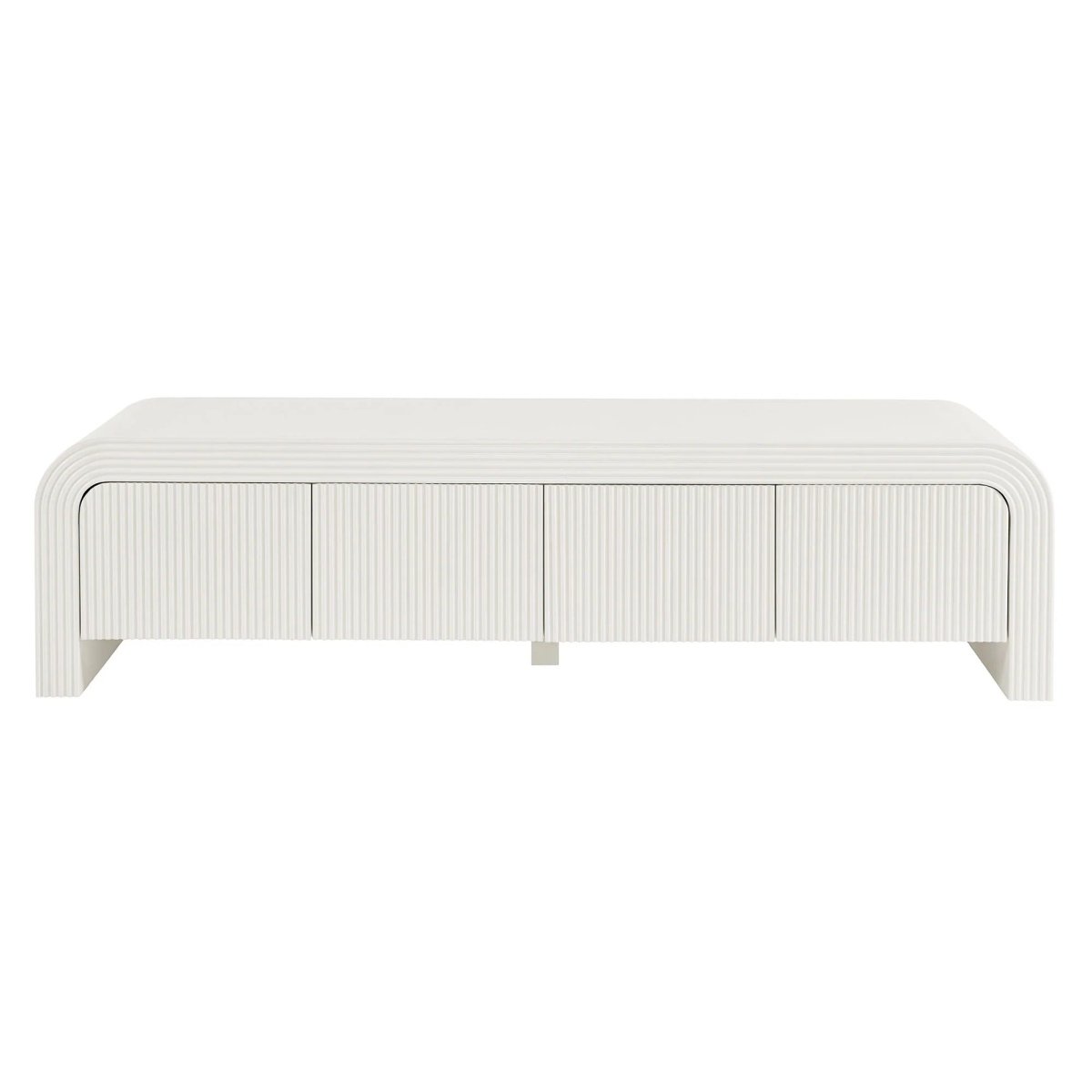 Fluted TV Stand with Storage 68 Inch - TV Stands available at Alpine Outlets in Denver