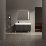 Freestanding Bathroom Vanity With Resin Sink And Storage Cabinet - Vanities available at Alpine Outlets in Denver