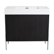 Freestanding Bathroom Vanity With Resin Sink And Storage Cabinet - Vanities available at Alpine Outlets in Denver