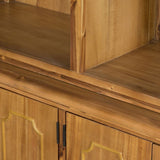 French Country Wood Cabinet - Standard Bookcases available at Alpine Outlets in Denver