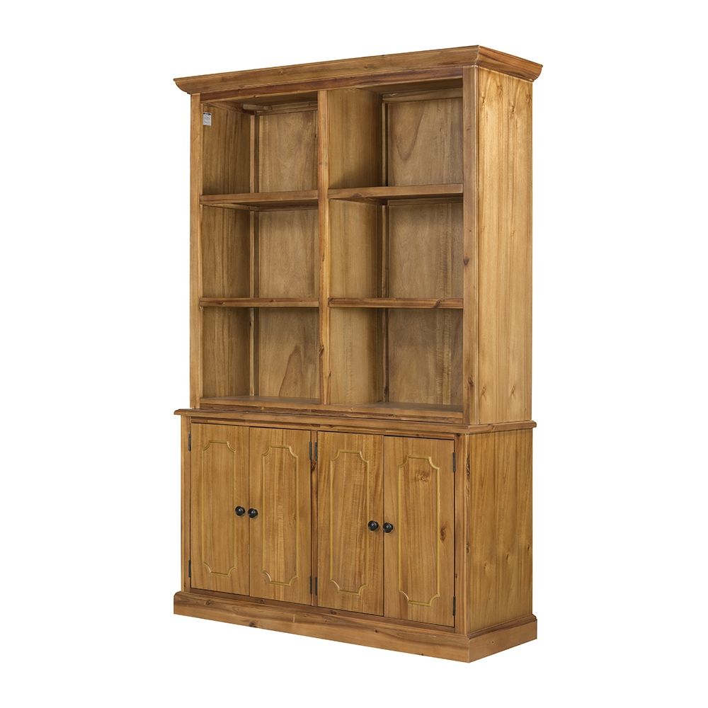 French Country Wood Cabinet - Standard Bookcases available at Alpine Outlets in Denver