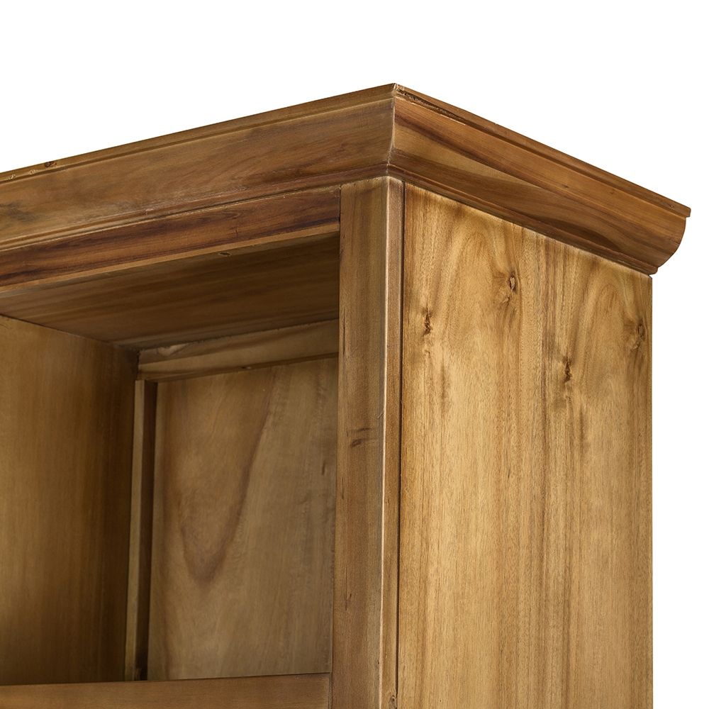 French Country Wood Cabinet - Standard Bookcases available at Alpine Outlets in Denver