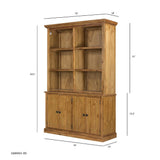 French Country Wood Cabinet - Standard Bookcases available at Alpine Outlets in Denver
