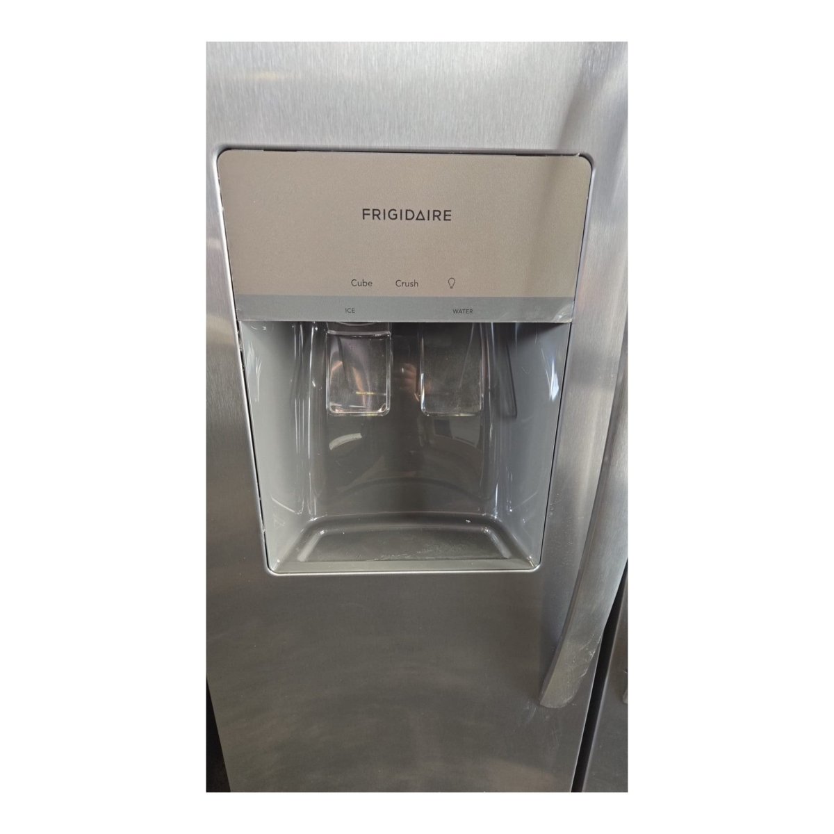 Frigidaire 25.6 Cu. Ft. 36" Standard Depth Side by Side Refrigerator (Auction) - available at Alpine Outlets in Denver