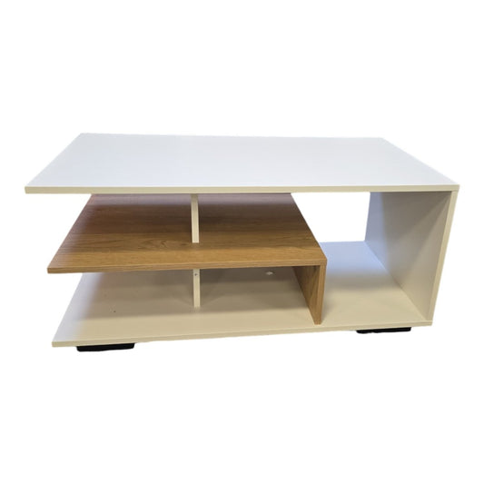 Geometric Coffee Table with Storage - New - (ID N67283) - available at Alpine Outlets in Denver