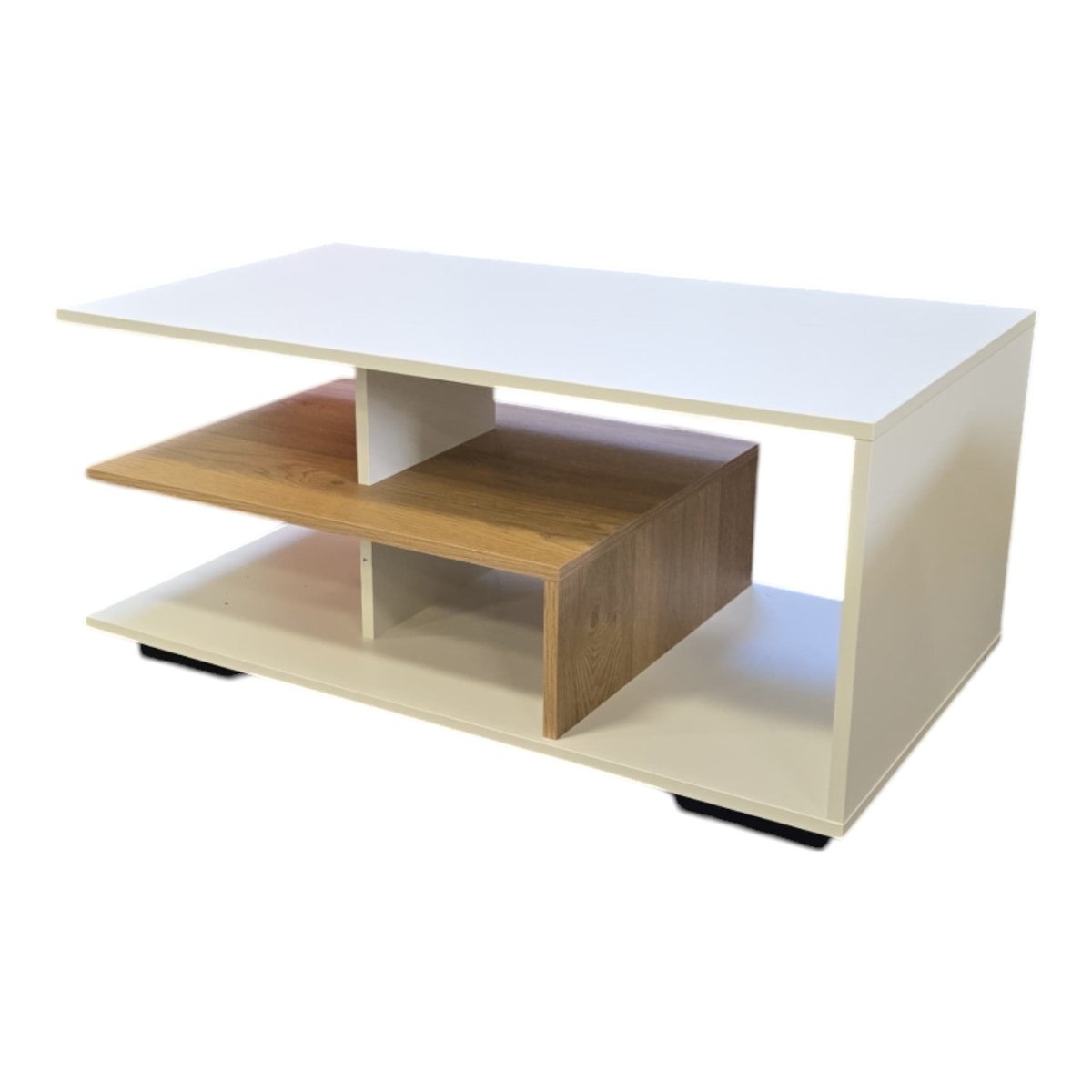 Geometric Coffee Table with Storage - New - (ID N67283) - available at Alpine Outlets in Denver