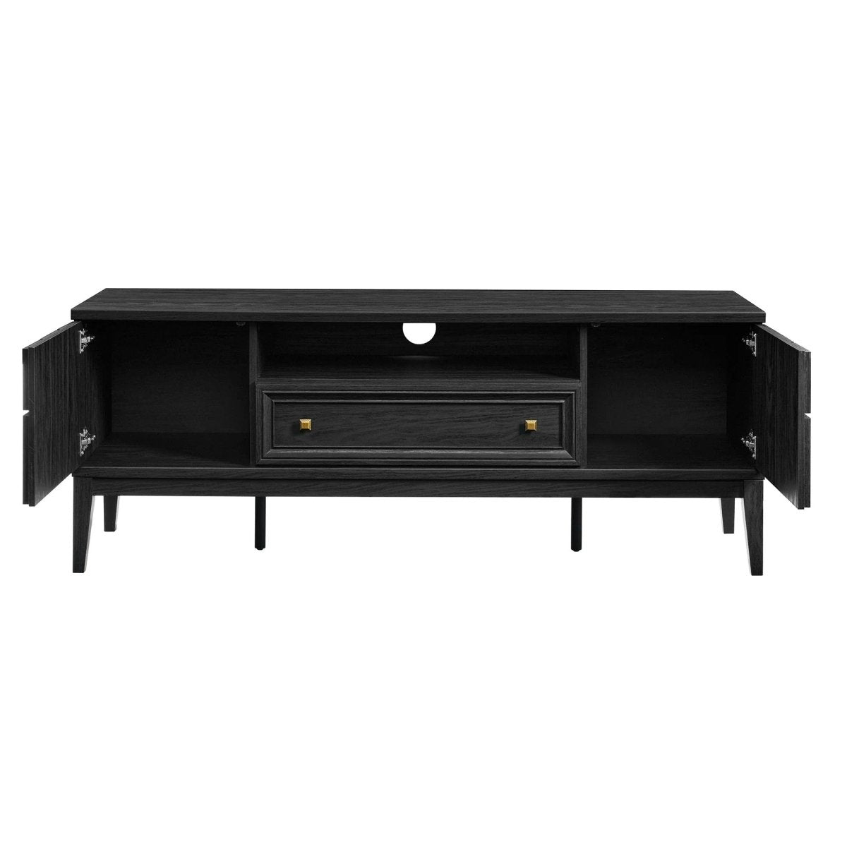 Geometric Panel TV Stand 59 Inch - TV Stands available at Alpine Outlets in Denver
