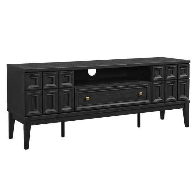 Geometric Panel TV Stand 59 Inch - TV Stands available at Alpine Outlets in Denver