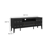 Geometric Panel TV Stand 59 Inch - TV Stands available at Alpine Outlets in Denver