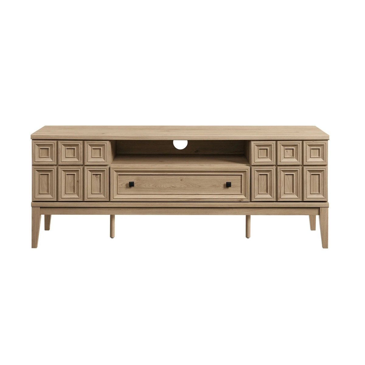 Geometric Panel TV Stand 59 Inch - TV Stands available at Alpine Outlets in Denver