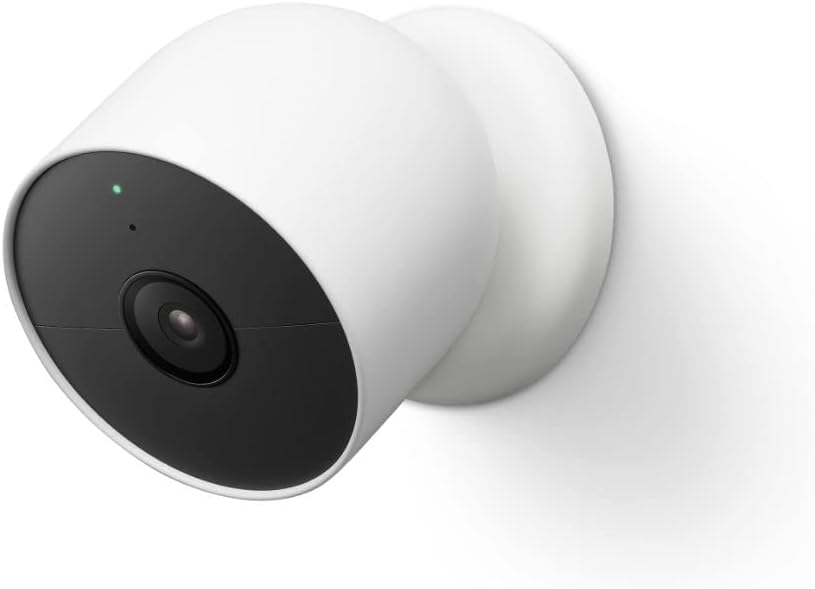 Google Nest Cam Battery Indoor/Outdoor Security Camera – Snow, 1 Pack - Security Cameras available at Alpine Outlets in Denver