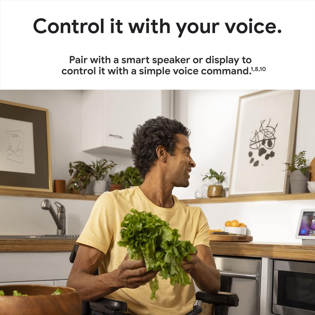 Google Nest Cam Indoor Wired (2nd Gen) – Snow, 1 Pack - Security Cameras available at Alpine Outlets in Denver