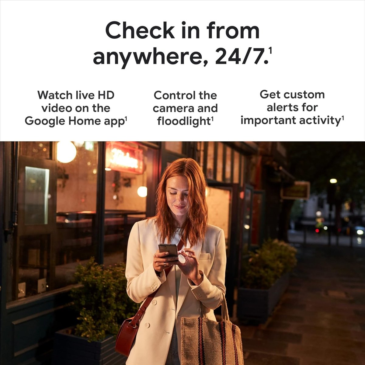 Google Nest Cam with Floodlight - (Pack of 1) - available at Alpine Outlets in Denver