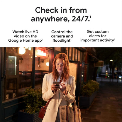 Google Nest Cam with Floodlight - (Pack of 1) - available at Alpine Outlets in Denver