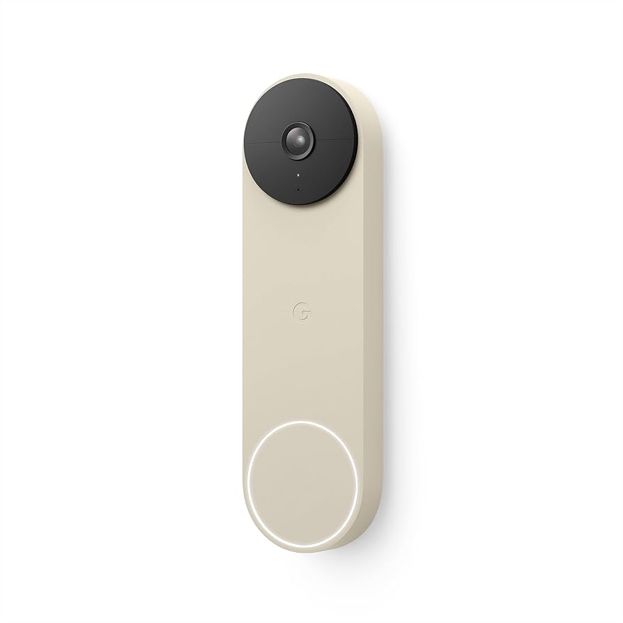 Google Nest Doorbell (Battery) - Linen - available at Alpine Outlets in Denver