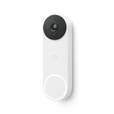 Google Nest Doorbell wired second generation in Snow, single video doorbell